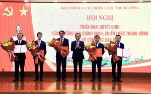 Bổ nhiệm lãnh đạo cấp Vụ thuộc Ban Chính sách, chiến lược Trung ương