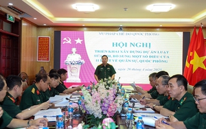 Khẩn trương sửa đổi, bổ sung 11 luật về lĩnh vực quân sự, quốc phòng