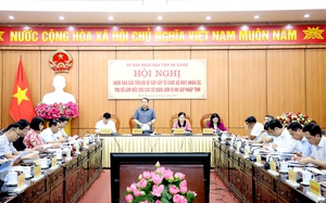 Sắp xếp tổ chức bộ máy, nhân sự, trụ sở làm việc của các cơ quan, đơn vị khi sáp nhập, hợp nhất tỉnh