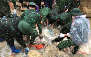 Vụ sạt lở ở Thủy điện: Đã tìm thấy 3 nạn nhân; khẩn trương tìm kiếm 2 nạn nhân còn mất tích