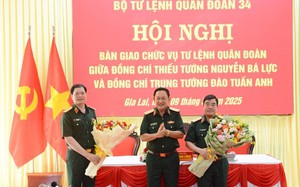 Bổ nhiệm Phó tổng Tham mưu trưởng Quân đội nhân dân Việt Nam; Tư lệnh Quân đoàn 34