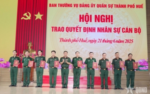 Giải thể Ban Chỉ huy Quân sự quận, huyện, thị xã; thành lập Ban Chỉ huy phòng thủ khu vực