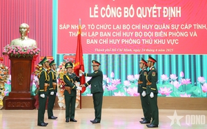Sáp nhập, tổ chức lại Bộ Chỉ huy quân sự cấp tỉnh tại Quân khu 7