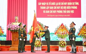 Sáp nhập và tổ chức lại Bộ Chỉ huy Quân sự tỉnh tại Quân khu 1