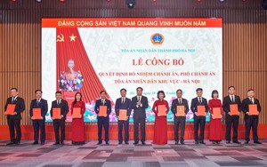 Danh sách 12 Chánh án Tòa án nhân dân Khu vực ở Hà Nội