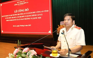 Công bố tổ chức bộ máy, biên chế Công an 75 xã, phường của tỉnh Sơn La