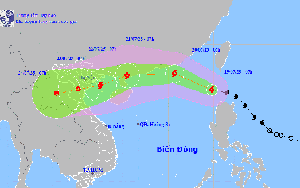 Bão số 3 (bão WIPHA) rất mạnh, di chuyển nhanh phạm vi, cường độ ảnh hưởng rất rộng và nguy hiểm