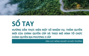 TOÀN VĂN: Sổ tay hướng dẫn thực hiện nhiệm vụ mới của cấp xã - lĩnh vực NÔNG NGHIỆP và MÔI TRƯỜNG