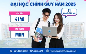 Điểm chuẩn Trường Đại học Mở Hà Nội năm 2025