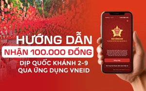 Hướng dẫn NHẬN QUÀ TẾT ĐỘC LẬP - QUỐC KHÁNH 2/9/2025 qua tài khoản ngân hàng và VNeID