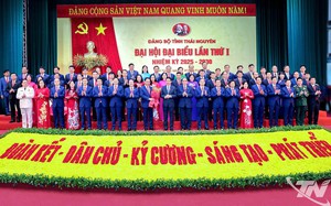 Danh sách Ban Chấp hành Đảng bộ tỉnh Thái Nguyên, nhiệm kỳ 2025-2030