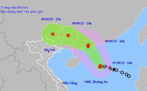 Tin ÁP THẤP NHIỆT ĐỚI suy yếu từ BÃO SỐ 7 (Tapah); cảnh báo MƯA LỚN, LŨ QUÉT, SẠT LỞ ĐẤT và các chỉ đạo ứng phó