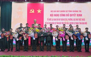 Tổ chức biên chế Ban Chỉ huy quân sự cấp xã: Bổ nhiệm 78 Chỉ huy trưởng