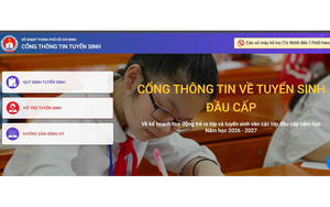 Hướng dẫn 5 bước đăng ký tuyển sinh đầu cấp trực tuyến tại TPHCM