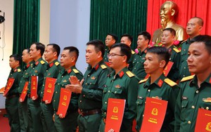 Sắp xếp Ban Chỉ huy quân sự xã, phường: Bổ nhiệm 253 Phó Chỉ huy trưởng; Chính trị viên phó; Trợ lý