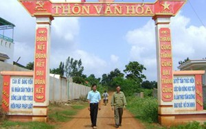 Chi tiết khung tiêu chuẩn danh hiệu thôn, tổ dân phố văn hóa