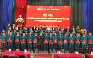 Bộ Quốc phòng gọi sĩ quan dự bị, tuyển dụng quân nhân chuyên nghiệp vào Ban Chỉ huy Quân sự cấp xã