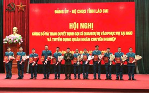 Gọi 177 sĩ quan dự bị vào phục vụ tại ngũ, tuyển dụng 85 quân nhân chuyên nghiệp