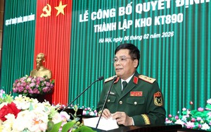 Bộ Quốc phòng quyết định thành lập Kho KT890
