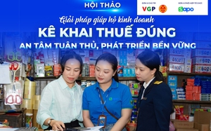 TRỰC TIẾP: Hội thảo GIẢI PHÁP GIÚP HỘ KINH DOANH KÊ KHAI THUẾ ĐÚNG, AN TÂM TUÂN THỦ, PHÁT TRIỂN BỀN VỮNG