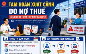Tạm hoãn xuất cảnh do nợ thuế: Cơ quan thuế khuyến nghị người nộp thuế