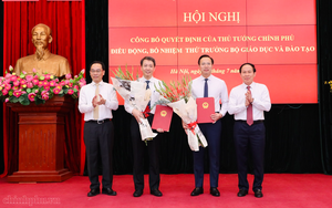Công bố quyết định điều động, bổ nhiệm 2 Thứ trưởng