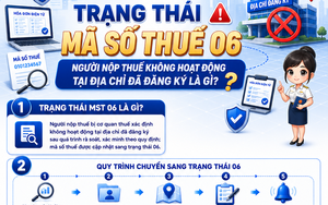 Làm thế nào để không bị chuyển sang trạng thái mã số thuế 06?