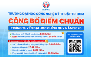 Điểm chuẩn Trường Đại học Công nghệ Kỹ thuật TPHCM 2026