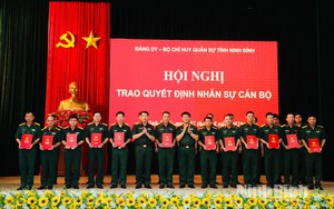 Điều động, bổ nhiệm nhân sự, giải thể, sắp xếp, tổ chức lại lực lượng quân sự địa phương