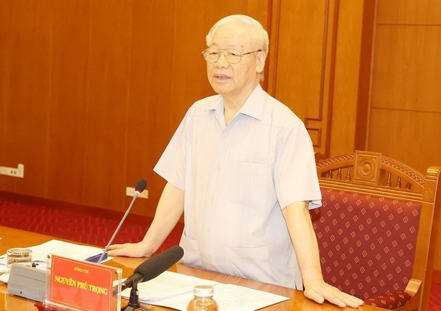 Tổng Bí thư Nguyễn Phú Trọng chủ trì họp Thường trực Ban Chỉ đạo Trung ương về phòng, chống tham nhũng, tiêu cực  - Ảnh 2.