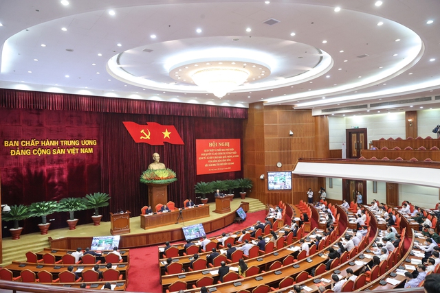 Tổng Bí thư Nguyễn Phú Trọng chủ trì Hội nghị phát triển vùng Đồng bằng sông Hồng - Ảnh 3.