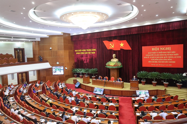 Tổng Bí thư Nguyễn Phú Trọng chủ trì Hội nghị phát triển vùng Đồng bằng sông Hồng - Ảnh 5.