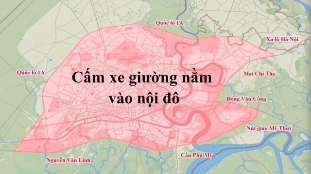 Từ 10/1/2023, thành phố Hồ Chí Minh cấm xe giường nằm vào nội đô  - Ảnh 1.