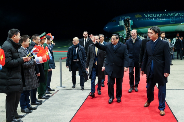Thủ tướng Phạm Minh Chính bắt đầu thăm chính thức Luxembourg - Ảnh 3.