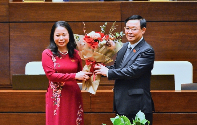 Đồng chí Võ Thị Ánh Xuân giữ quyền Chủ tịch nước Cộng hòa xã hội chủ nghĩa Việt Nam- Ảnh 1.