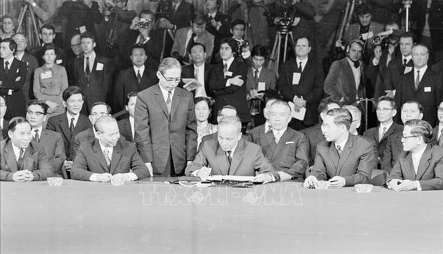 Nguyên Phó Thủ tướng Vũ Khoan: Hiệp định Paris mang lại mùa Xuân tự do cho dân tộc - Ảnh 6. Nguyên Phó Thủ tướng Vũ Khoan: Hiệp định Paris mang lại mùa Xuân tự do cho dân tộc - Ảnh 6.