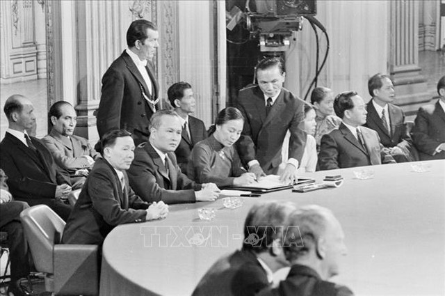 Nguyên Phó Thủ tướng Vũ Khoan: Hiệp định Paris mang lại mùa Xuân tự do cho dân tộc - Ảnh 5. Nguyên Phó Thủ tướng Vũ Khoan: Hiệp định Paris mang lại mùa Xuân tự do cho dân tộc - Ảnh 5.