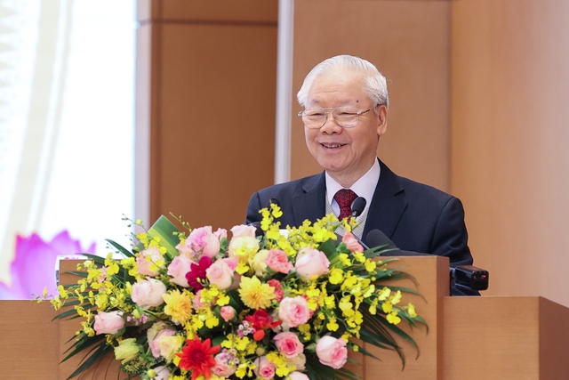 TOÀN VĂN: Phát biểu của Tổng Bí thư Nguyễn Phú Trọng tại Hội nghị Chính ...