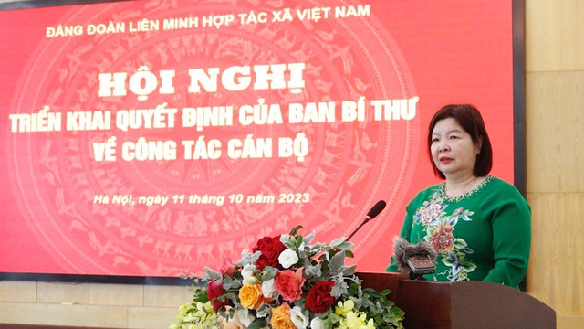  Triển khai Quyết định của Ban Bí thư về công tác cán bộ tại Liên minh Hợp tác xã Việt Nam - Ảnh 2.