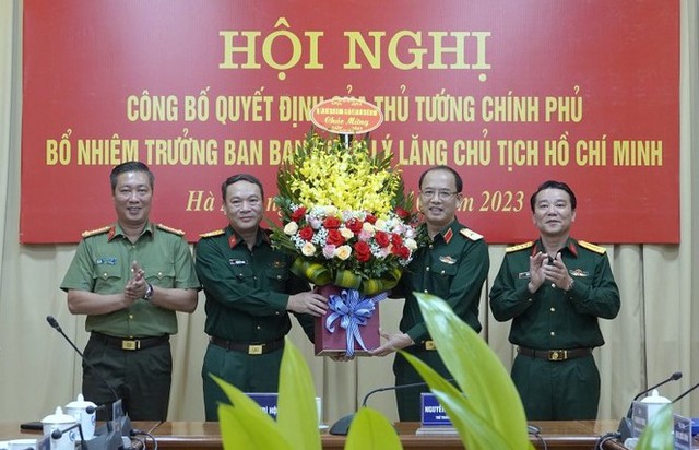 Công bố quyết định của Thủ tướng Chính phủ bổ nhiệm Trưởng Ban Quản lý Lăng Chủ tịch Hồ Chí Minh- Ảnh 1.