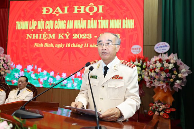 Trung tướng, nguyên Phó Tổng Cục trưởng được bầu làm Chủ tịch Hội Cựu Công an nhân dân tỉnh- Ảnh 6.
