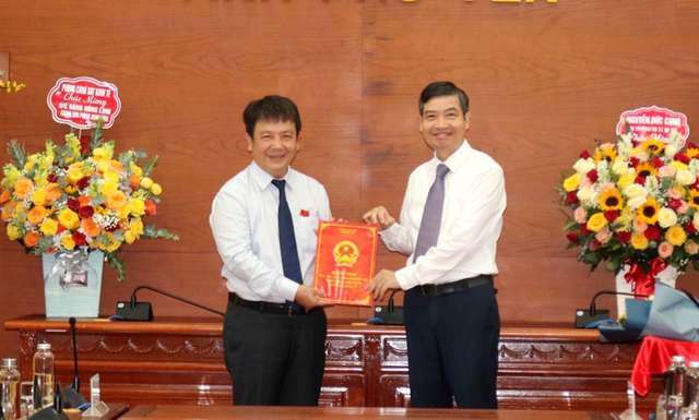 Bổ nhiệm Giám đốc NHNN Chi nhánh tỉnh giữ chức Chánh Văn phòng UBND tỉnh - Ảnh 1.