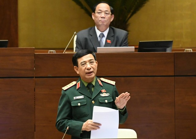 Đại tướng Phan Văn Giang: Phải có chính sách tiền lương, thưởng, nhà ở,... để thu hút nhân tài cho công nghiệp quốc phòng- Ảnh 4.