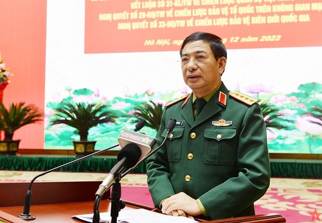 Đại tướng Phan Văn Giang: Tiếp tục điều chỉnh tổ chức Quân đội- Ảnh 1.