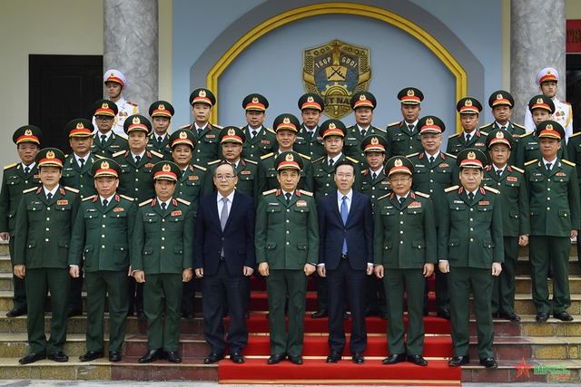 Chủ tịch nước Võ Văn Thưởng thăm Lữ đoàn đặc nhiệm K3 - đơn vị tình báo hành động chủ công của Tổng cục II- Ảnh 11.