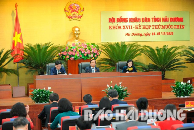 HĐND tỉnh Hải Dương thông qua 41 nghị quyết, trong đó có nhiều chính sách về an sinh xã hội- Ảnh 2.