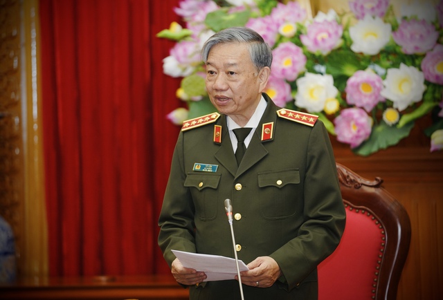 Đại tướng Tô Lâm là Trưởng ban soạn thảo Luật sửa đổi, bổ sung một số điều của Luật Công an nhân dân - Ảnh 1.