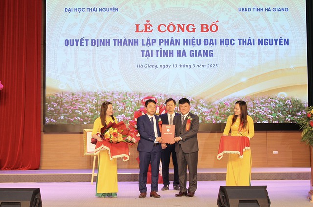 Thành lập Phân hiệu Đại học Thái Nguyên tại Hà Giang - Ảnh 3.