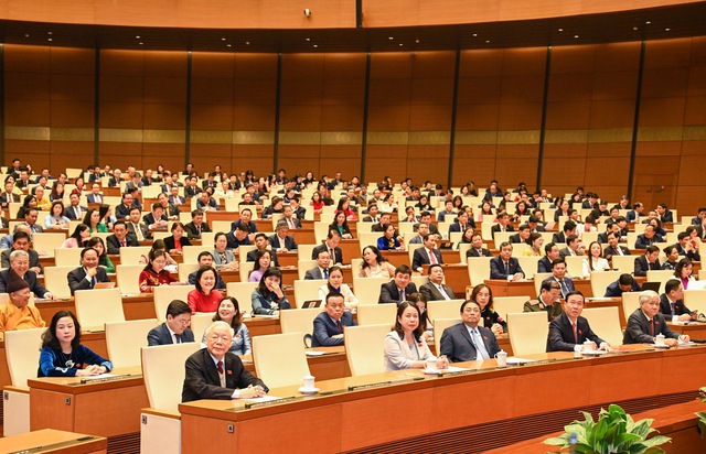 Quốc hội họp bất thường bầu đồng chí Võ Văn Thưởng giữ chức Chủ tịch nước - Ảnh 6.