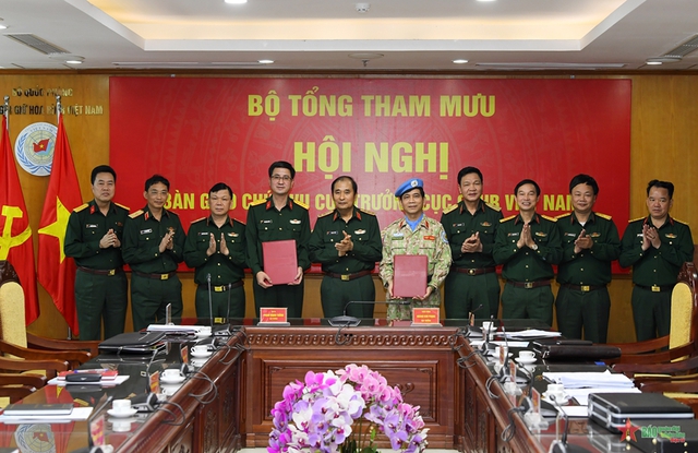 Bổ nhiệm tân Cục trưởng Cục Gìn giữ Hòa bình Việt Nam  - Ảnh 1.